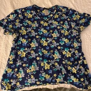 Scrub Top XL